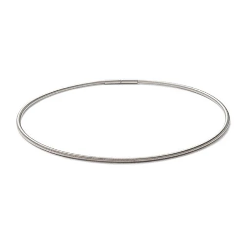 3mm Spiral Cable Stainless Steel Necklace