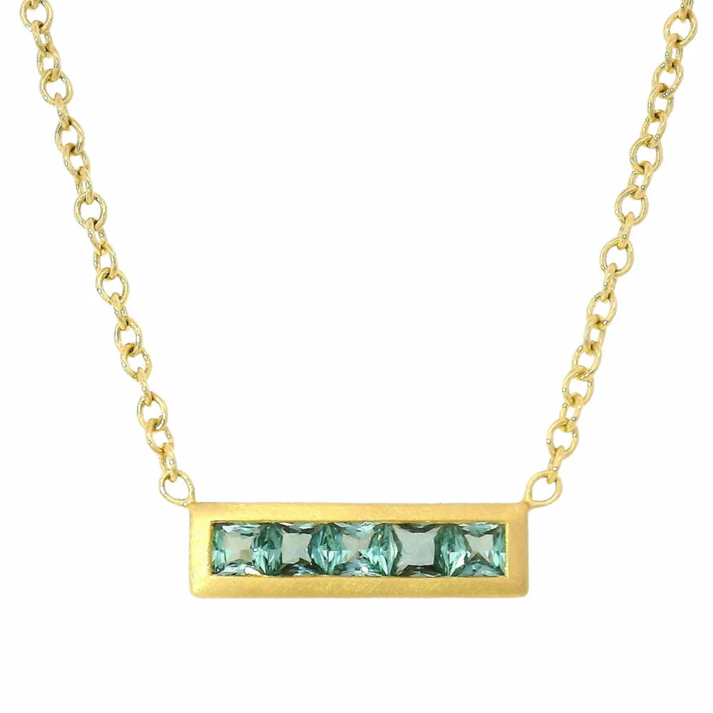 Alexandrite Necklace - "Lumea Bar" - Image 3