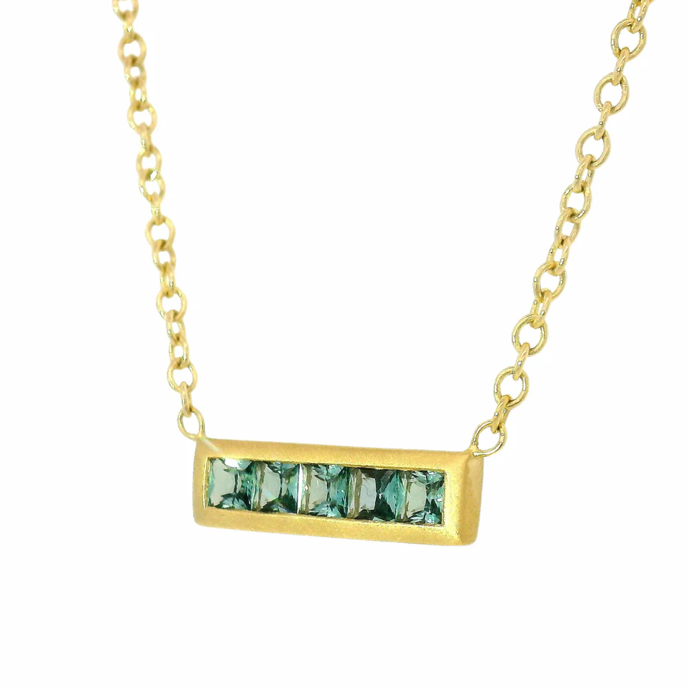 Alexandrite Necklace - "Lumea Bar" - Image 4