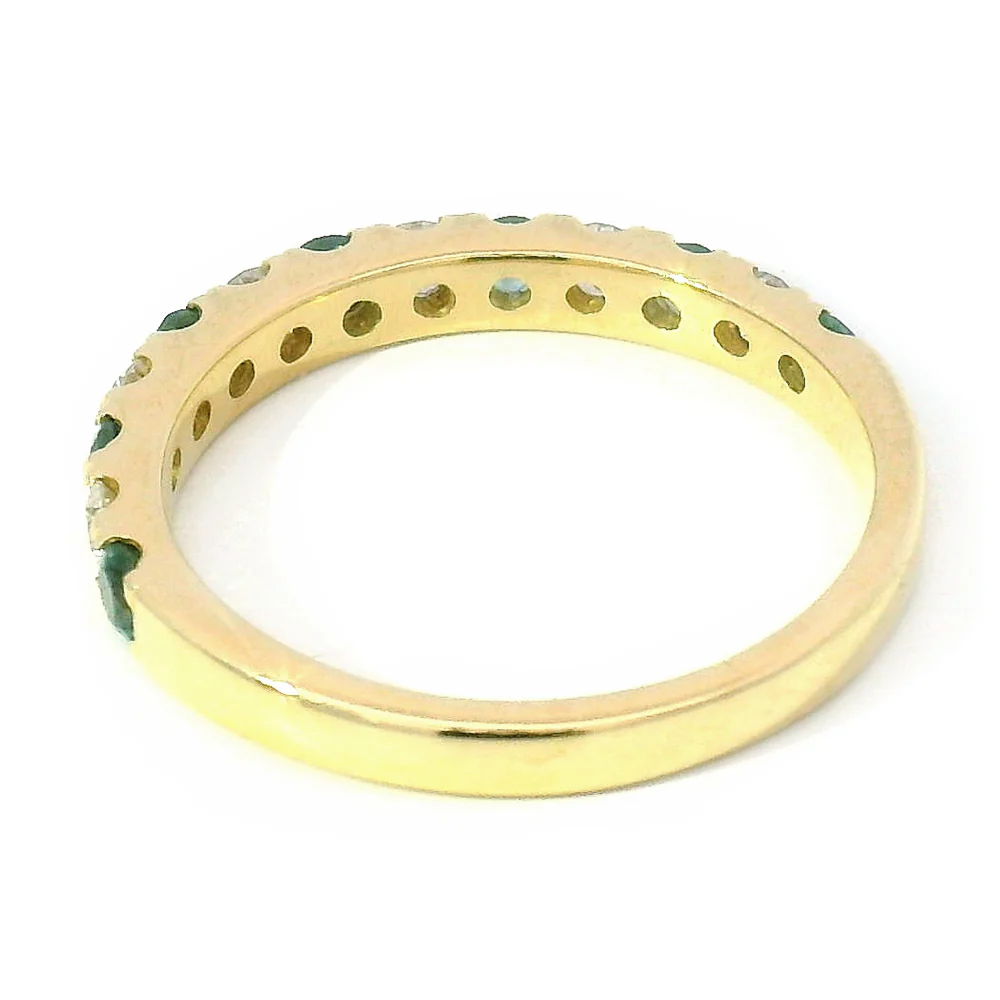 Alexandrite, Diamond & Gold Ring - "Nocturne Pulse" - Image 3