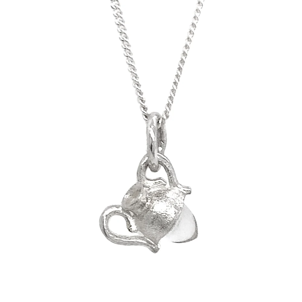 Quartz & Silver Pendant - "Quartz Amphora" - Image 3