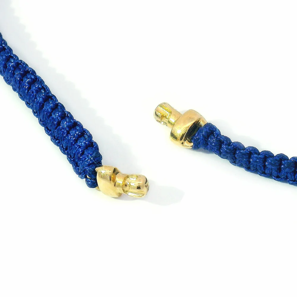Diamond Vario Clasp & Macrame Bracelet - "Little Windows" - Image 5