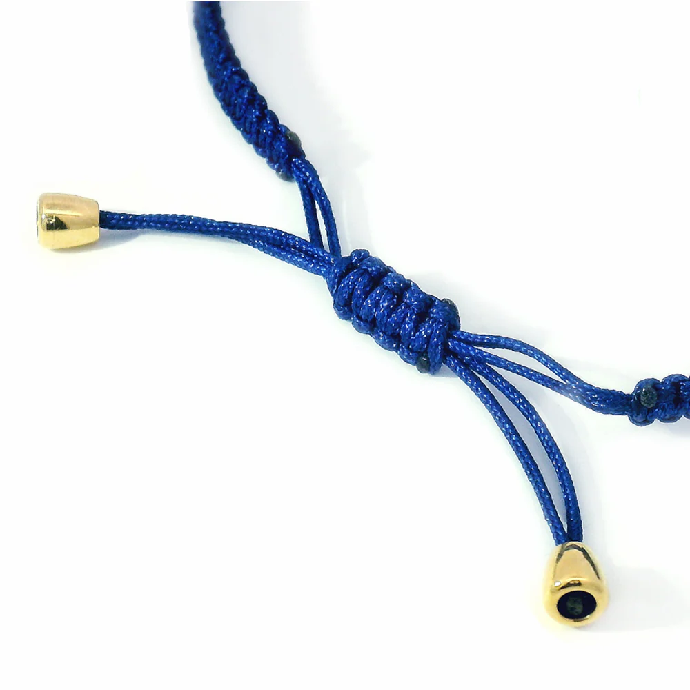 Diamond Vario Clasp & Macrame Bracelet - "Little Windows" - Image 6