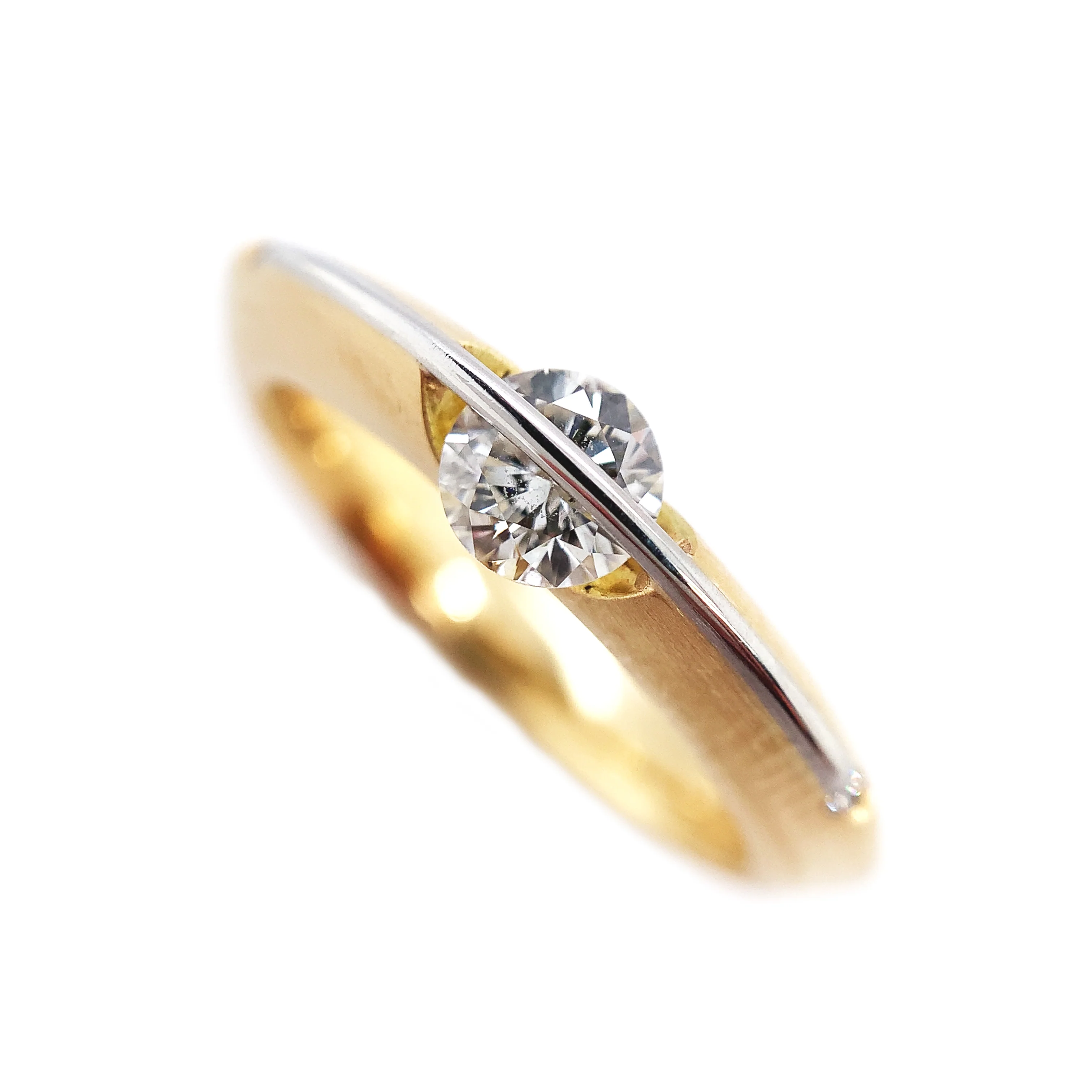Free-Moving Diamond Ring - "Liberté Arcana" - Image 3