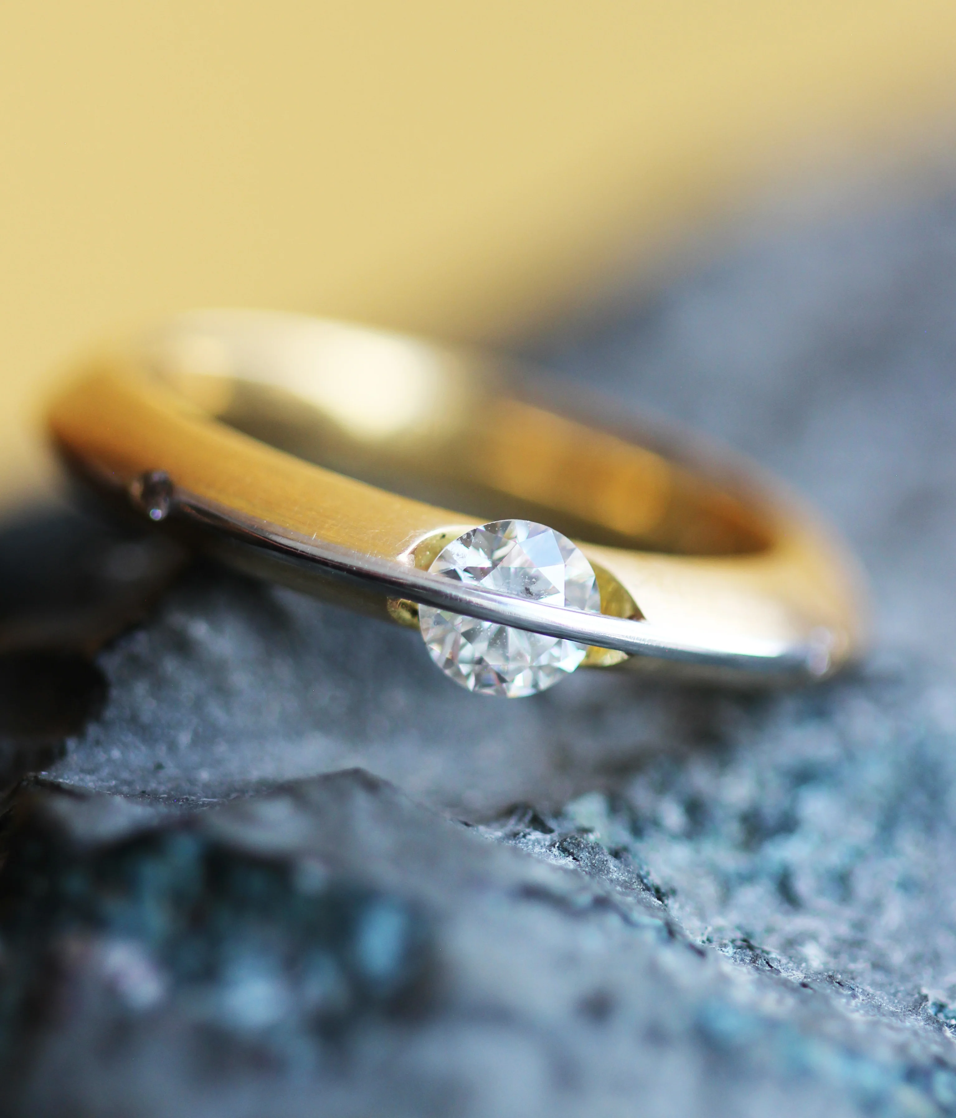 Free-Moving Diamond Ring - "Liberté Arcana" - Image 5