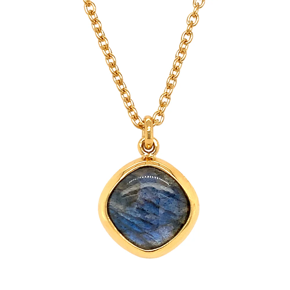 Gold Vermeil & Kite Labradorite Necklace - Image 2