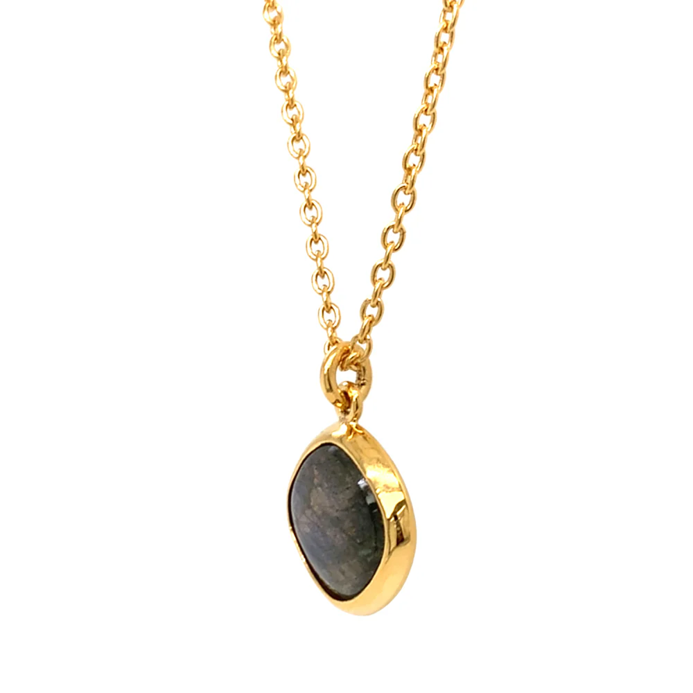 Gold Vermeil & Kite Labradorite Necklace - Image 3