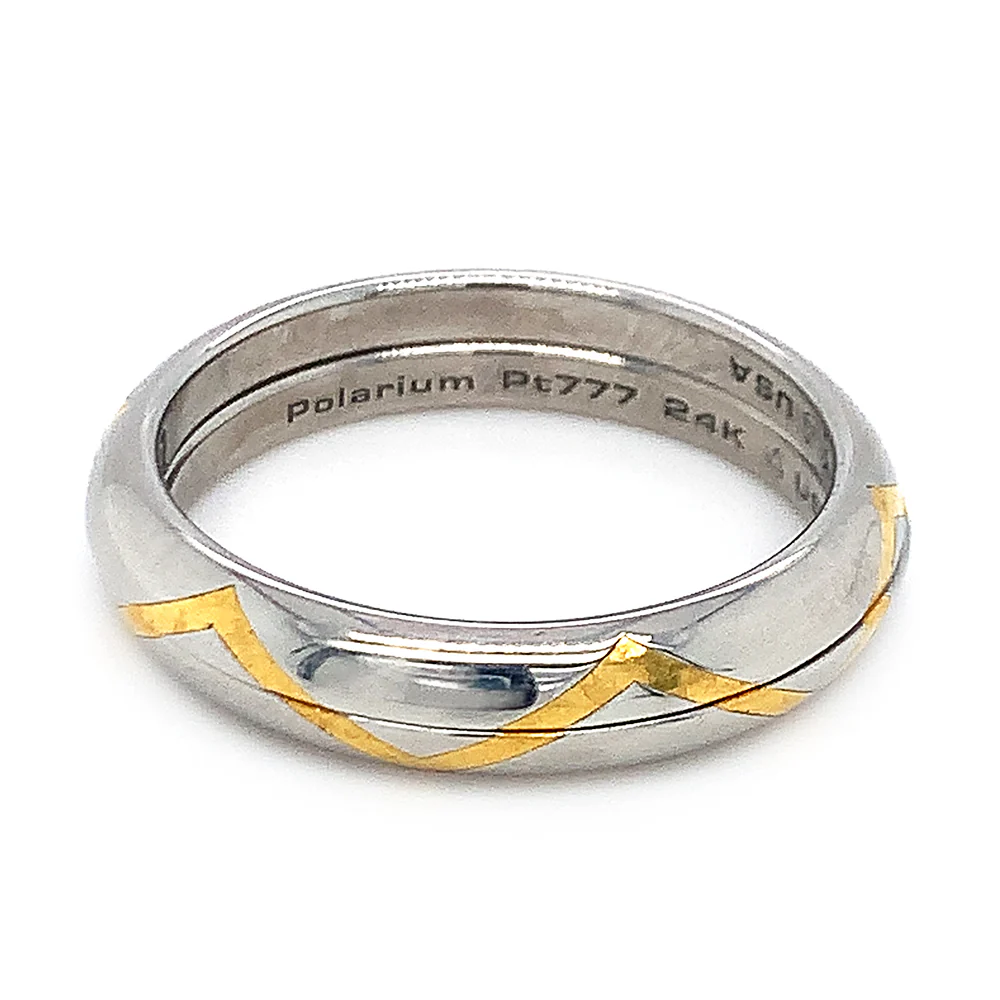 Polarium and 24KY Gold Ring- "Inner Secrets" - Image 2