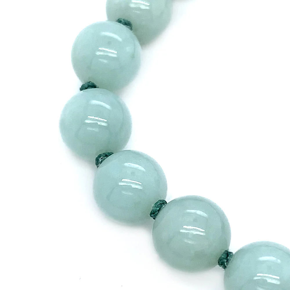 Jadeite Beaded Bracelet - "Celina" - Image 3