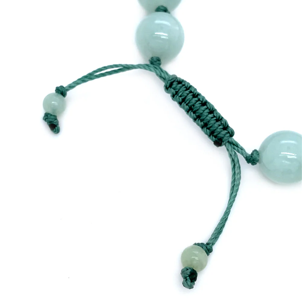 Jadeite Beaded Bracelet - "Celina" - Image 4