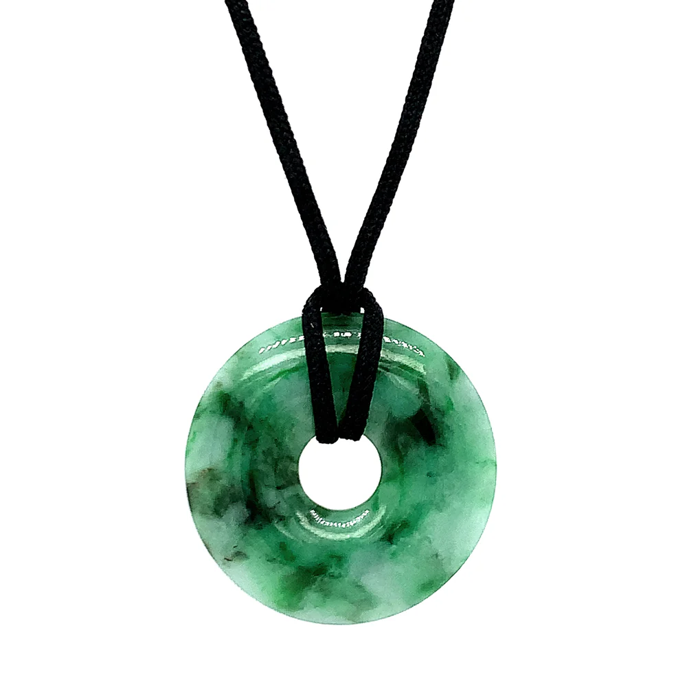 Jade Circle Pendant - "Pi" - Image 2