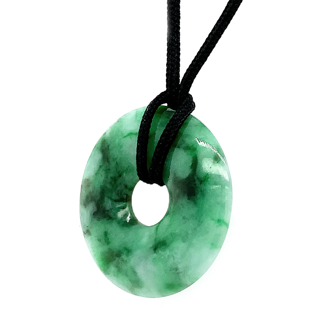 Jade Circle Pendant - "Pi" - Image 3