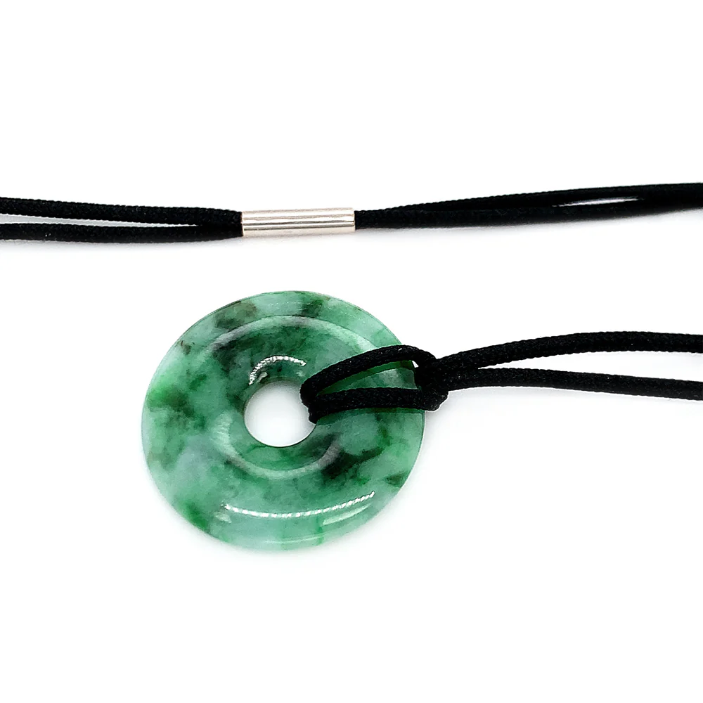 Jade Circle Pendant - "Pi" - Image 4