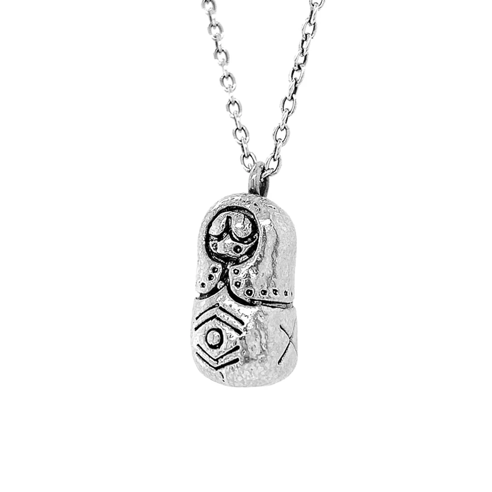 Matryoshka Sterling Silver Charm Necklace - Image 2