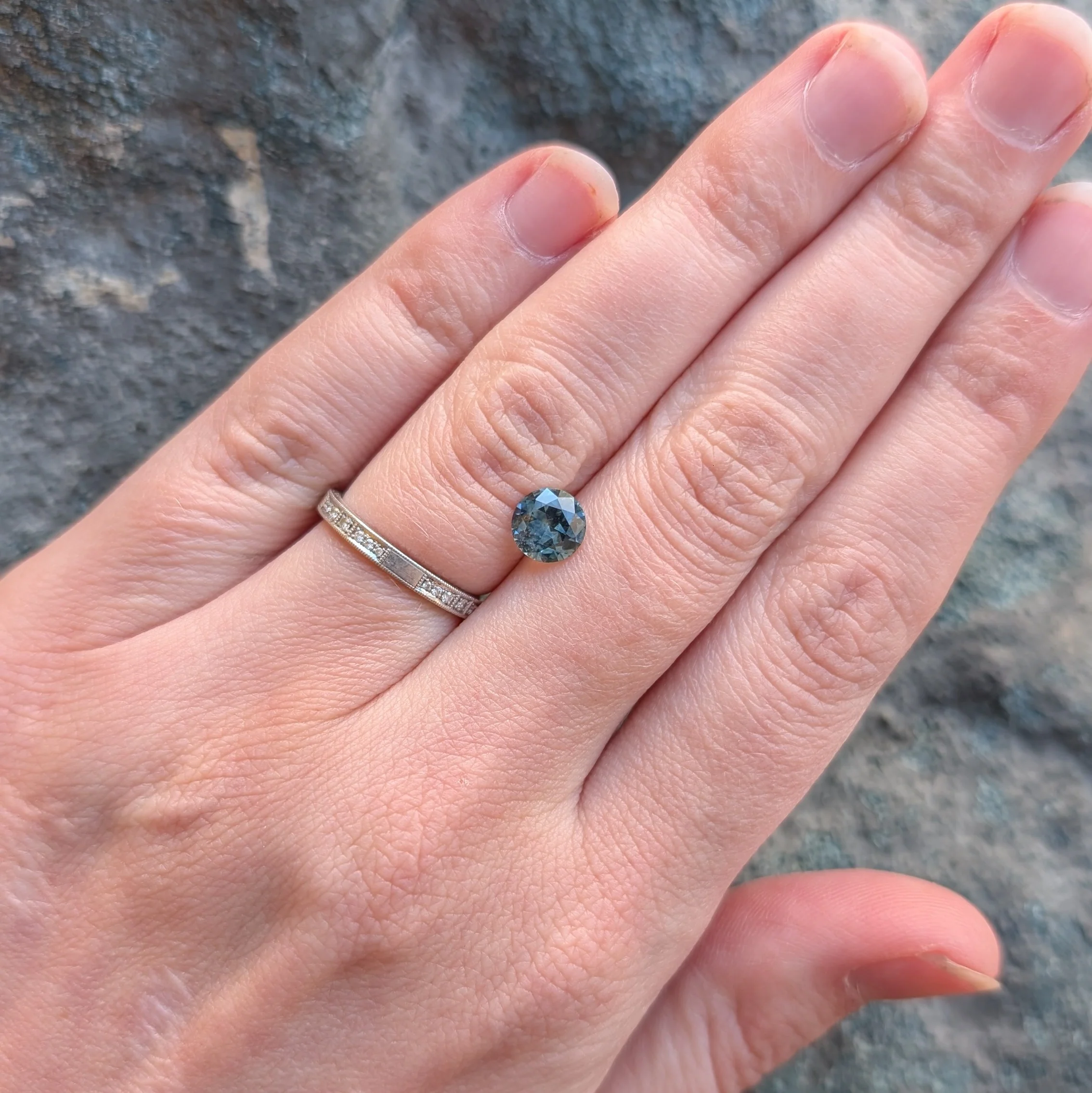 Montana Sapphire, 1.33ct - "Emerald Dusk" - Image 4