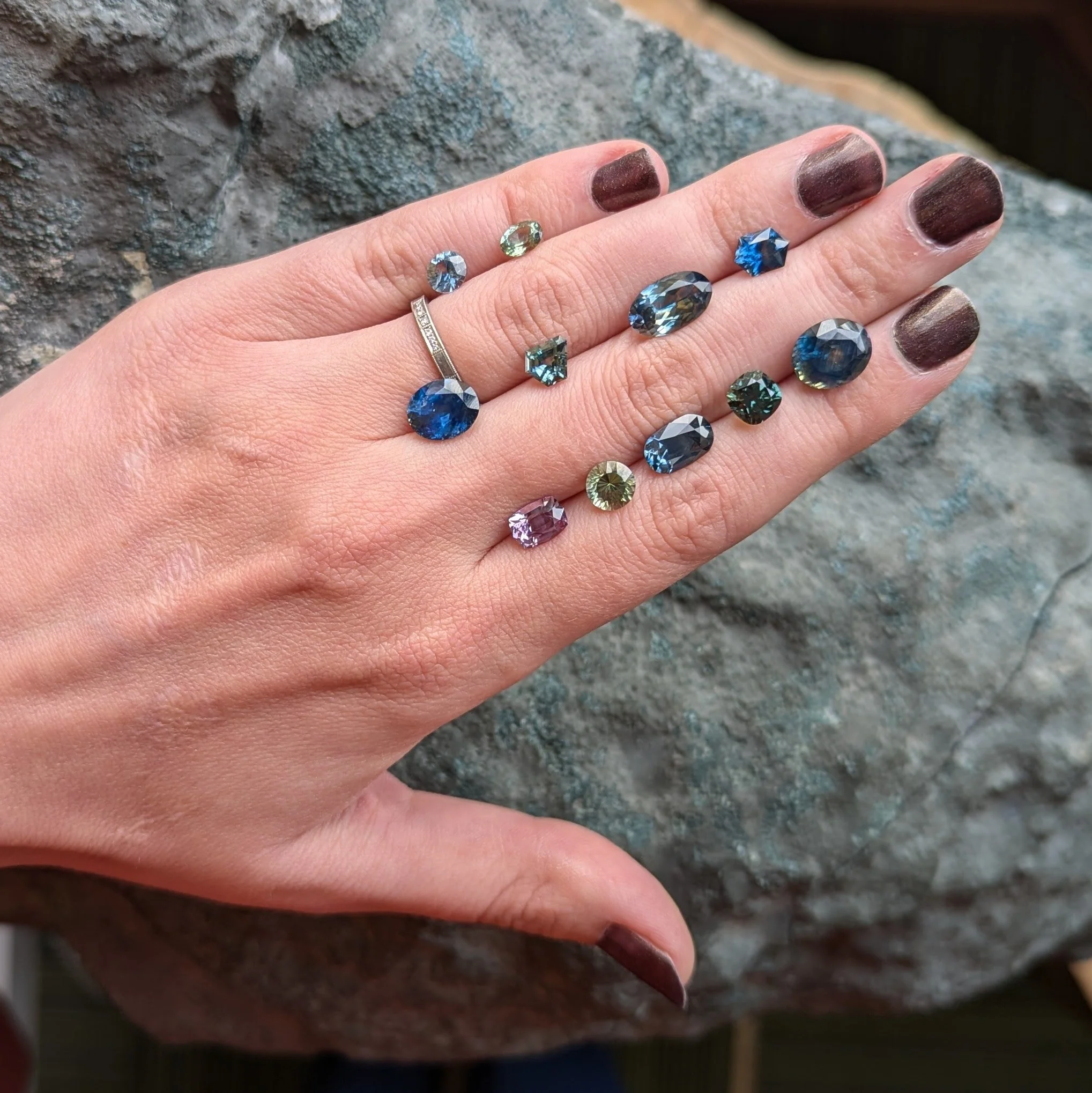 Montana Sapphire, 1.31ct - "Amphitrite" - Image 5