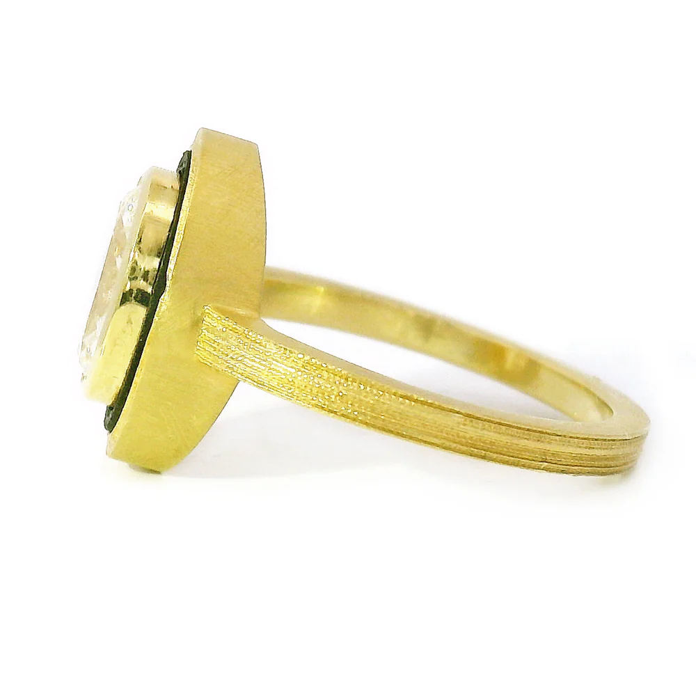 Oval Lab Grown Diamond Engagement Ring - "Paramount Solitaire" - Image 5