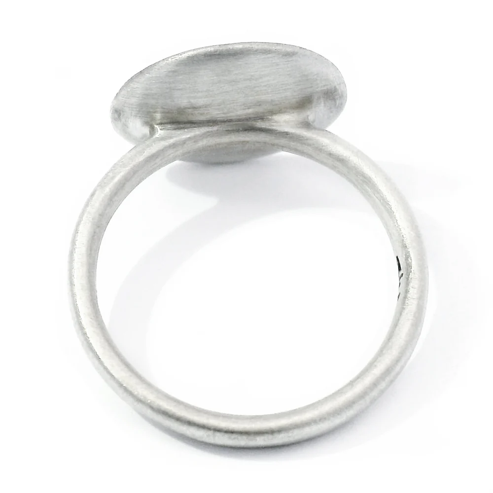 Silver & Gold Diamond Ring - "Four Star Harmony" - Image 5