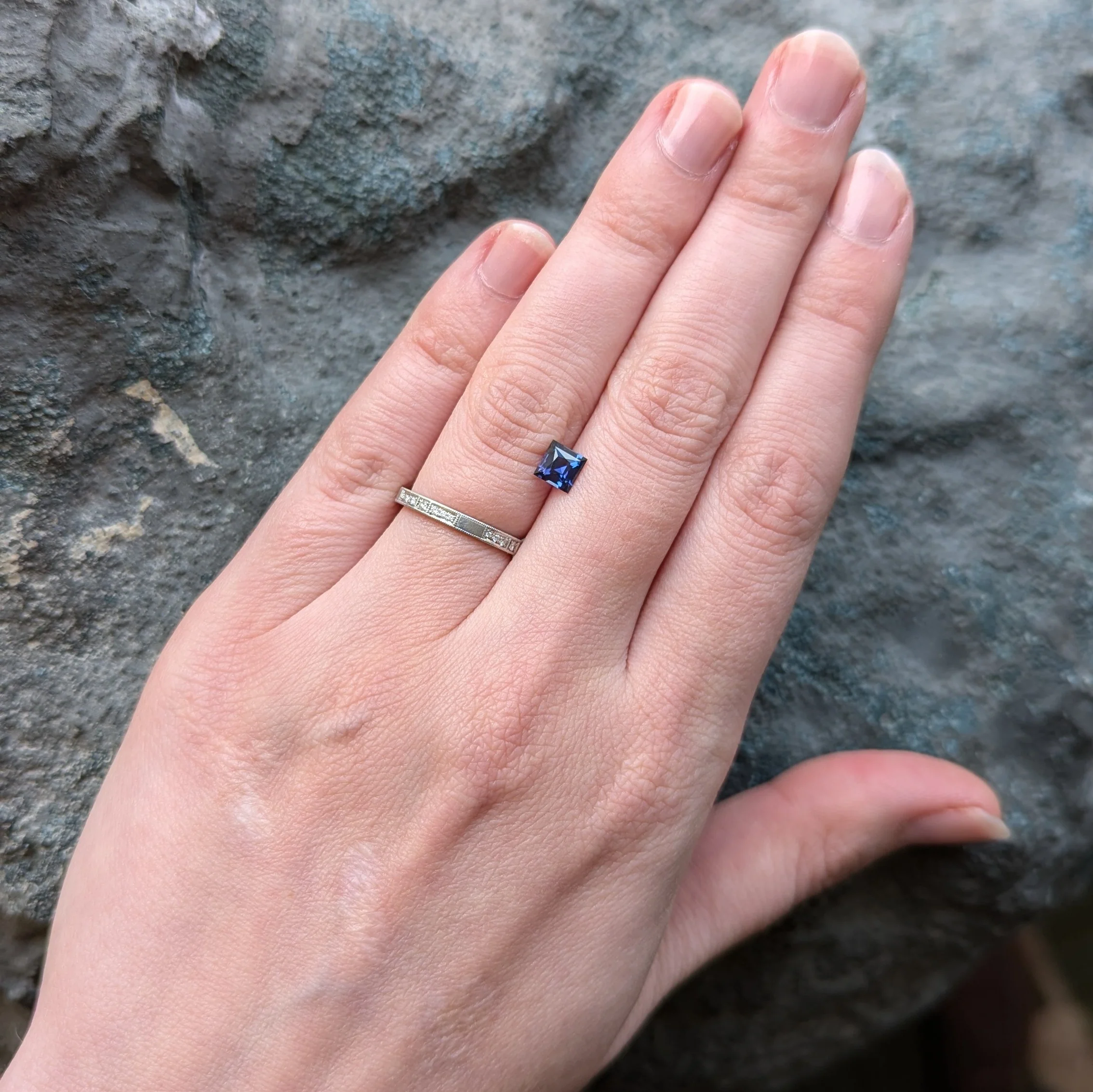 Yogo Sapphire, 0.80ct - "Night Sky" - Image 6