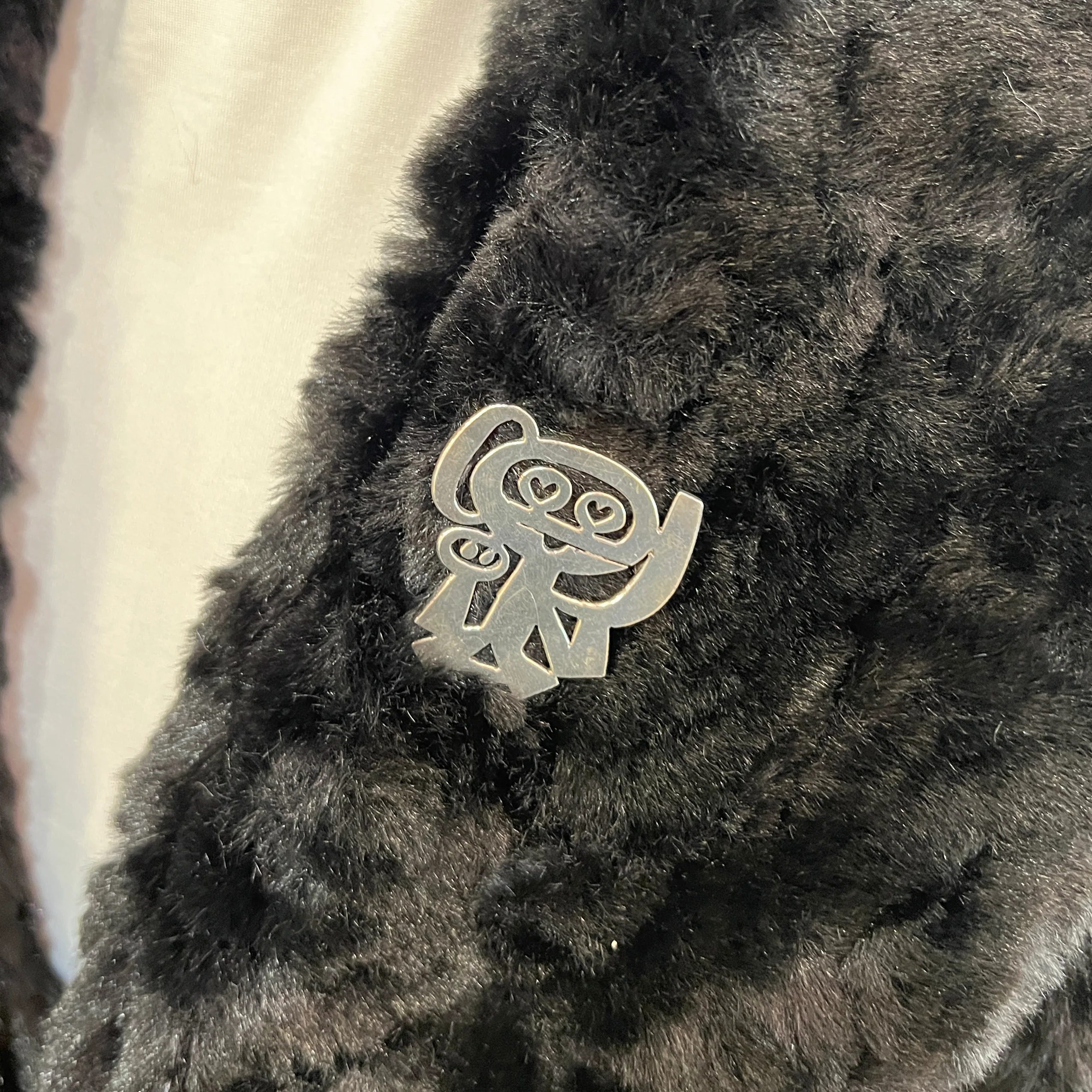 Sterling Silver Brooch - "Mom & Child" - Image 3