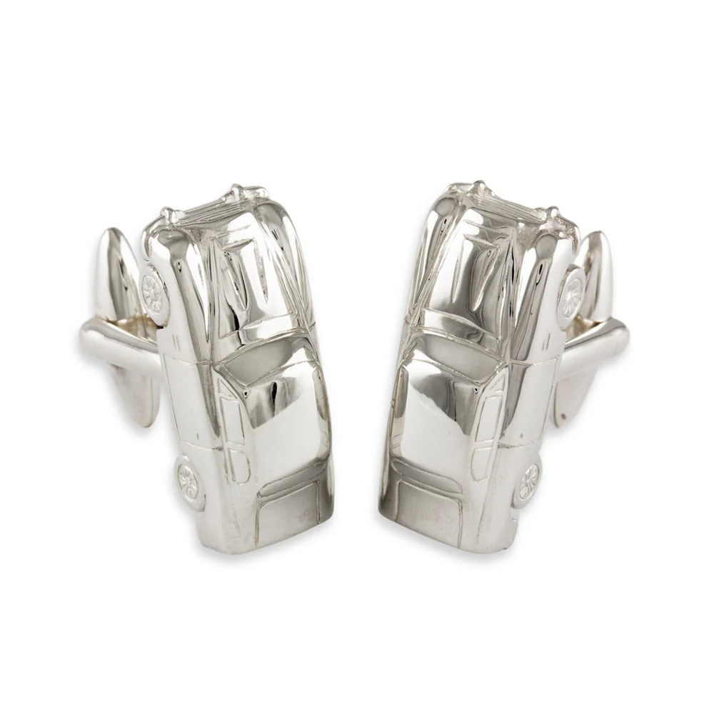 Sterling Silver Cufflinks - "Vintage Car"