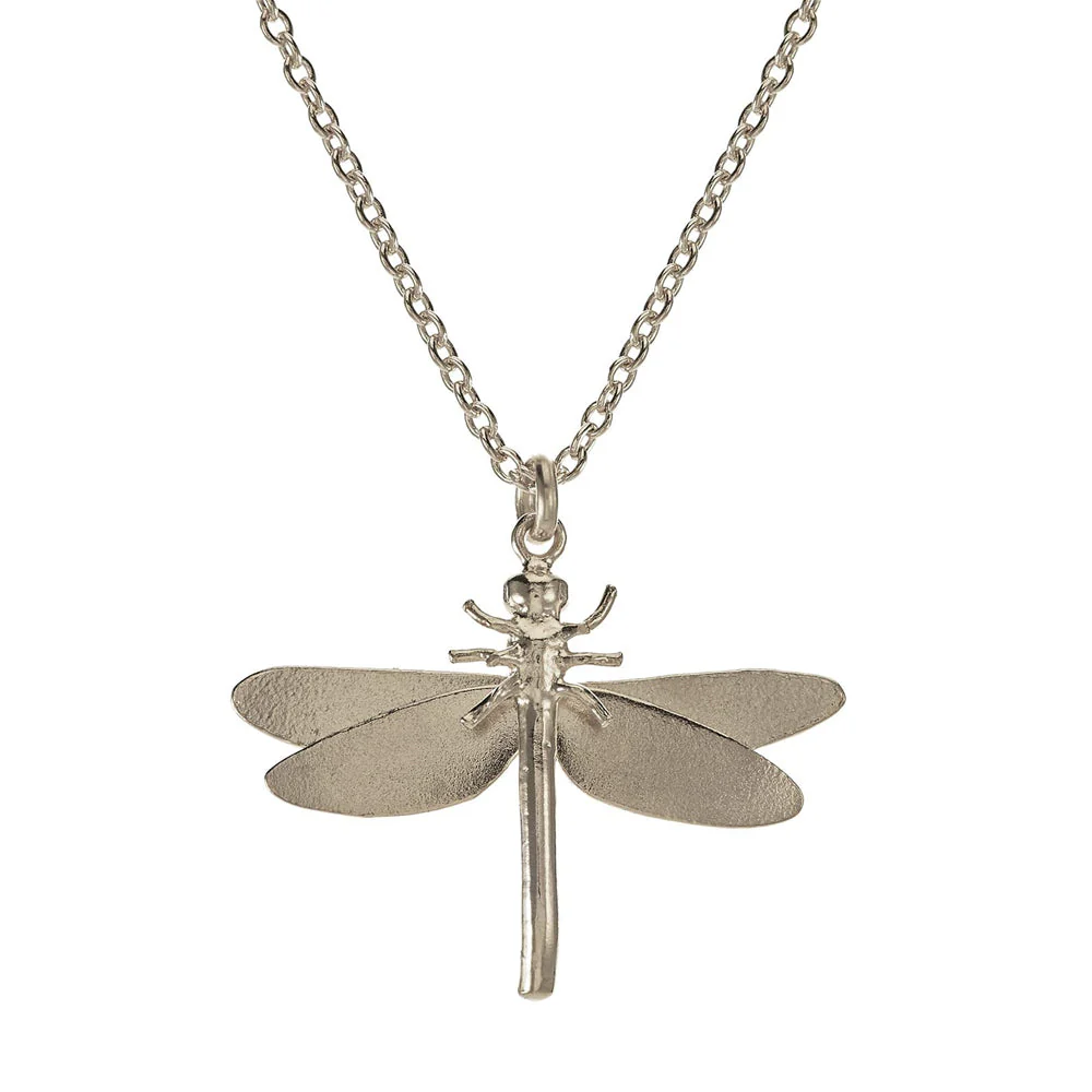 Sterling Silver Necklace - "Dragonfly" - Image 3