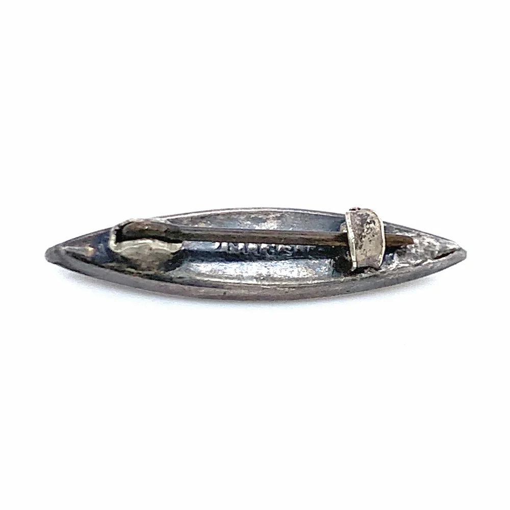 Sterling Silver & Shell Lingerie Pin - Image 2