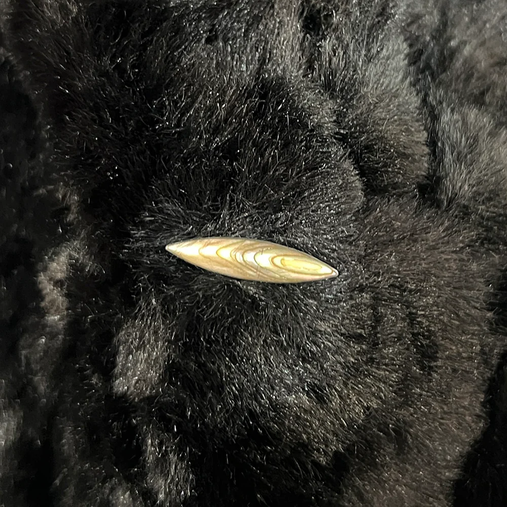 Sterling Silver & Shell Lingerie Pin - Image 3