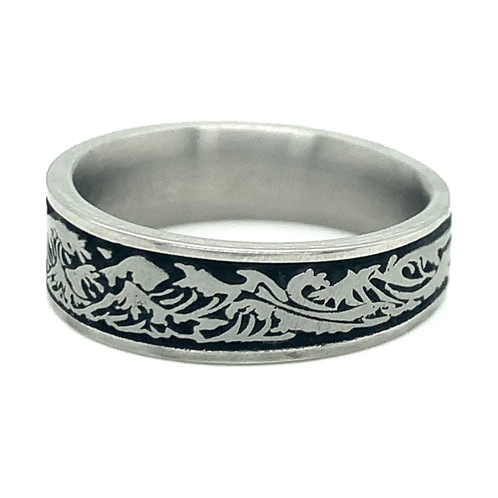 Stainless Steel Band-"The Great Wave" - Image 3
