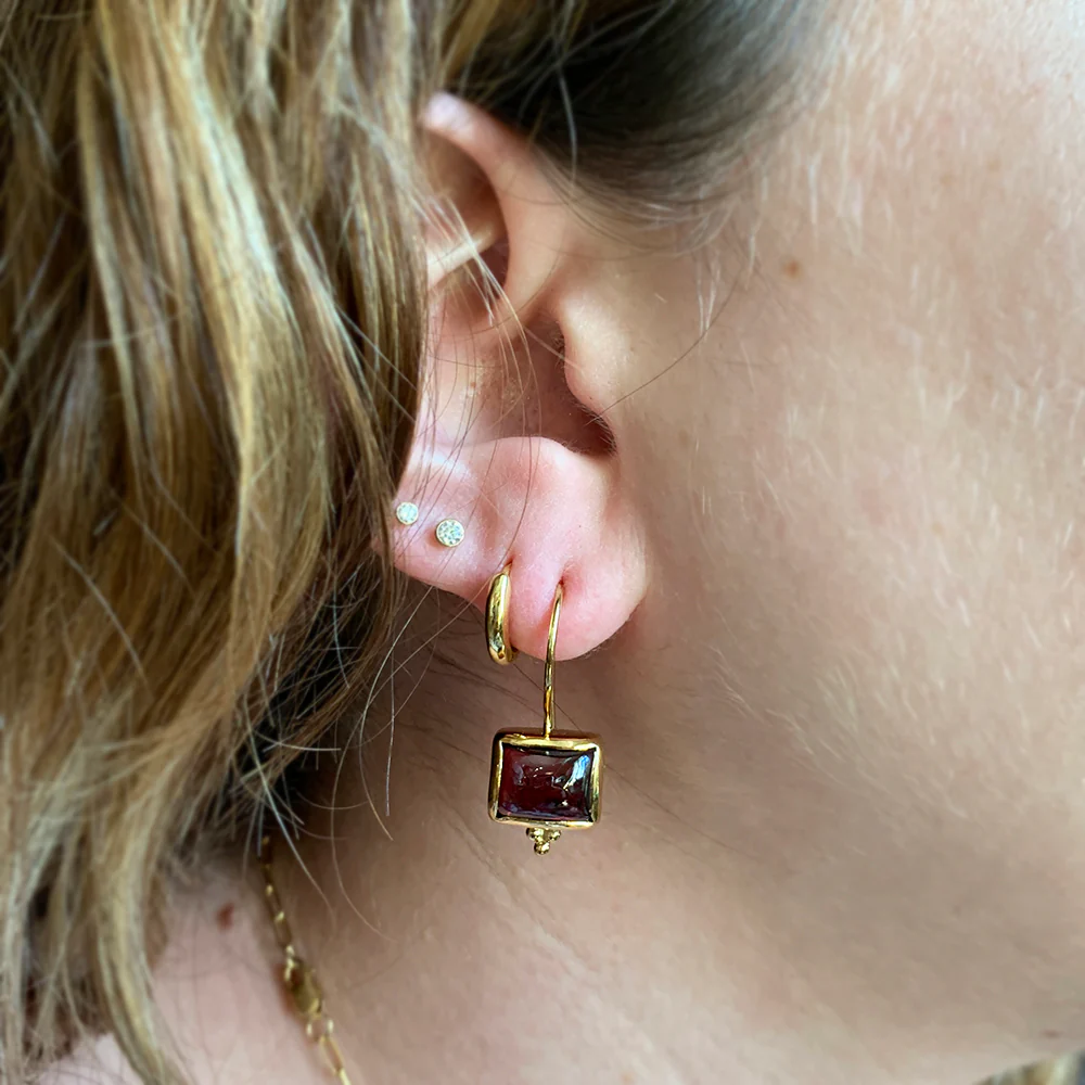 Sterling Silver & Multi-Gemstone Earrings - Image 9