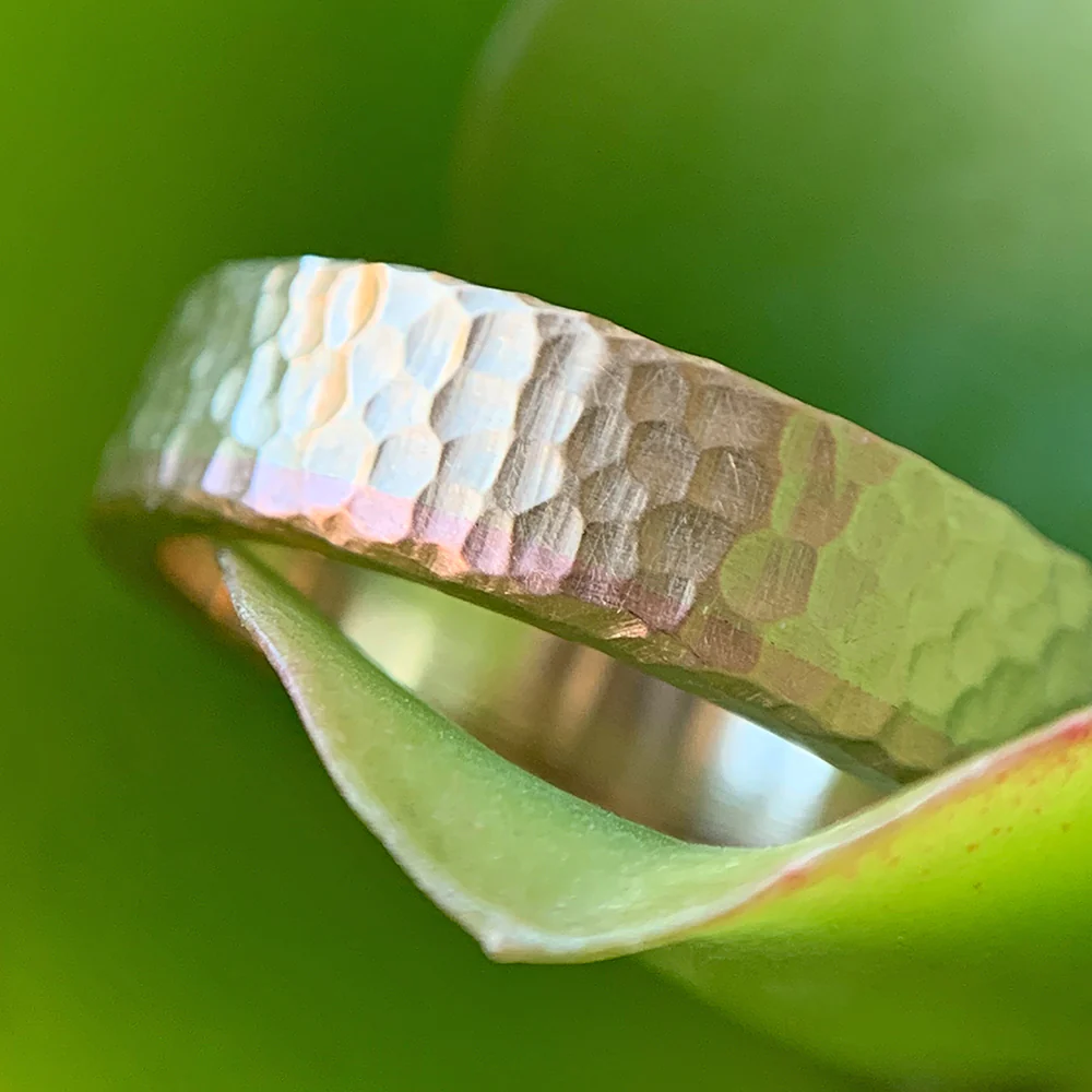 Two-Tone Gold Band - "Cutthroat" - Image 2