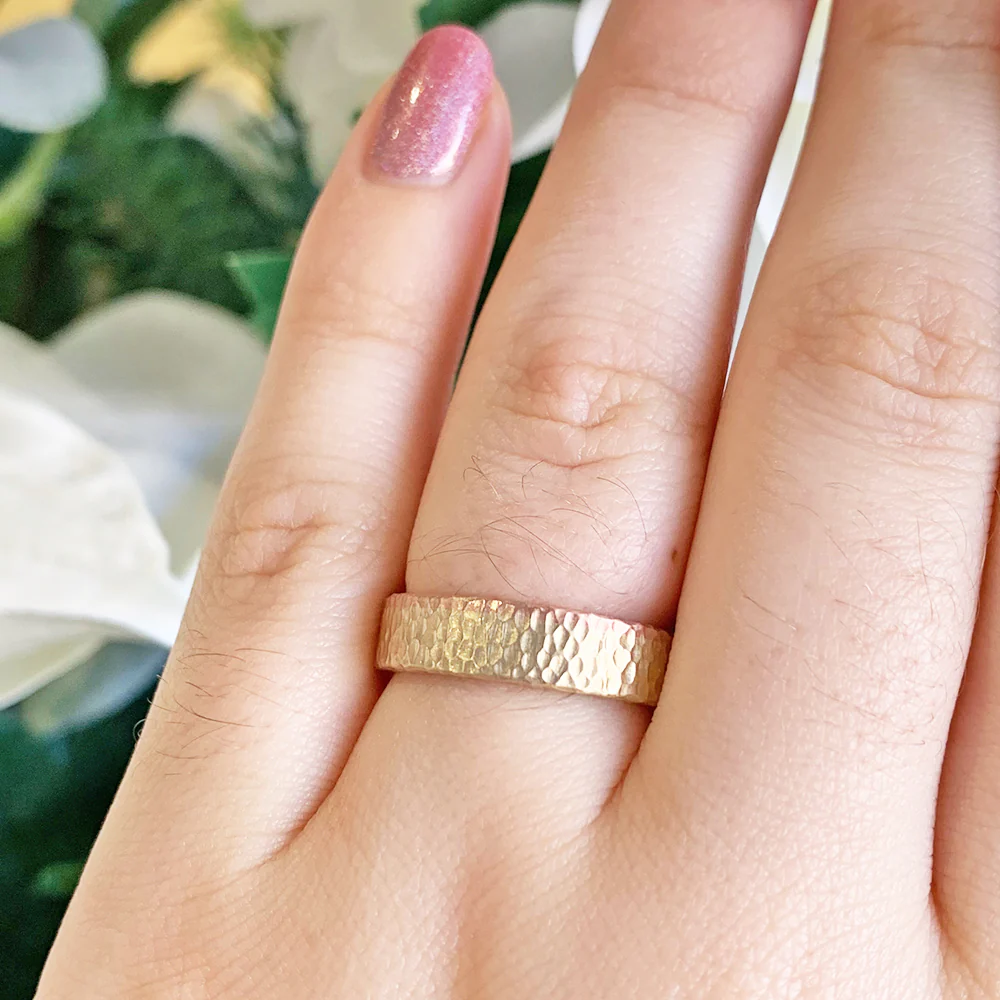 Two-Tone Gold Band - "Cutthroat" - Image 3