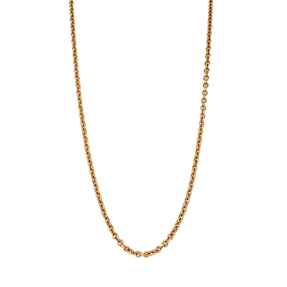 Yellow Gold & Diamond Pendant - "Flora" - Image 6
