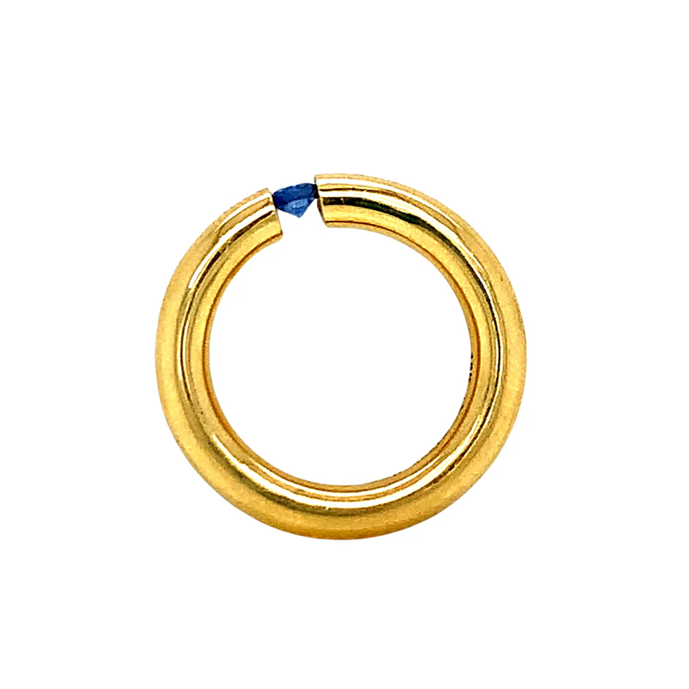 Montana Yogo Sapphire Tension Ring - Image 4
