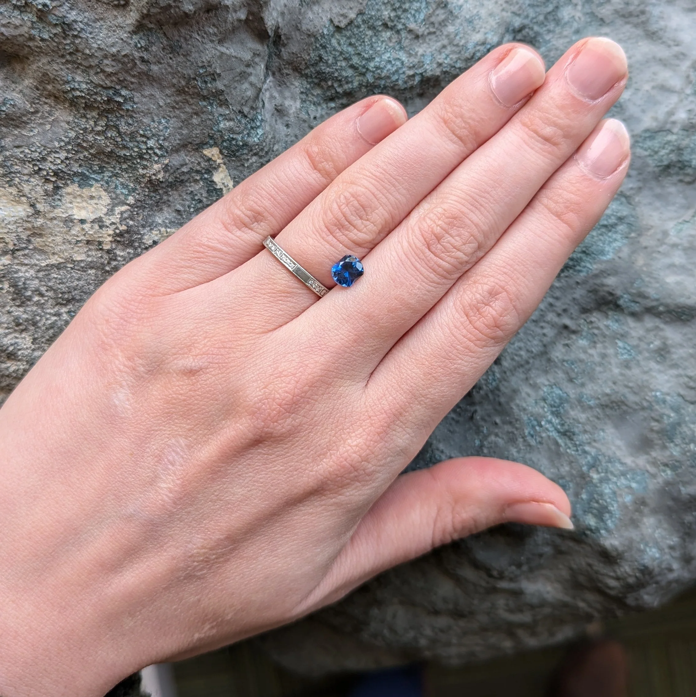 Yogo Sapphire, 1.15ct - "Geometric Depths" - Image 6